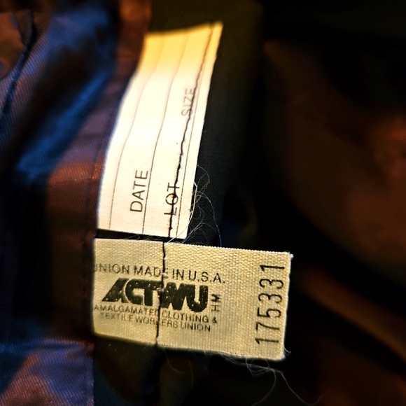 Vintage Burberrys Sport Coat Blazer Jacket Men's  Houndstooth Brown Pure Wool L. - Picture 10 of 11